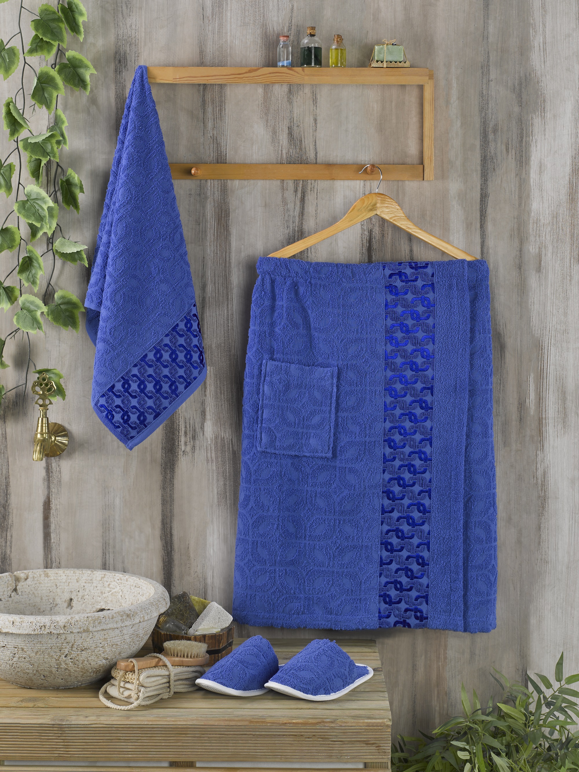 ERKEK HAVLU SAUNA SET